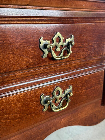 American Drew Dark Mahogany Foyer Table