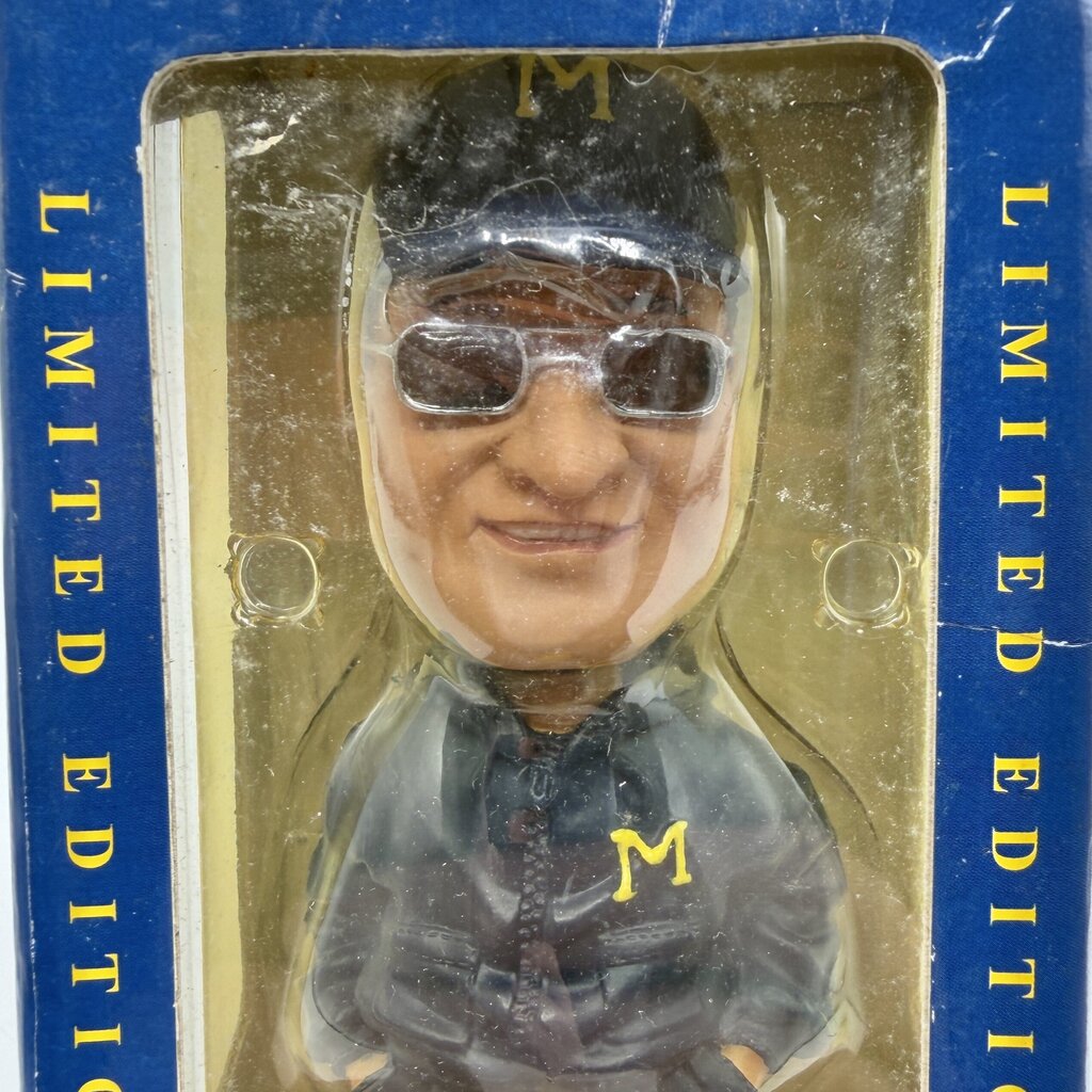 Forever Collectibles Bo Schembechler Legends Of The Big House Bobblehead NIB /cb