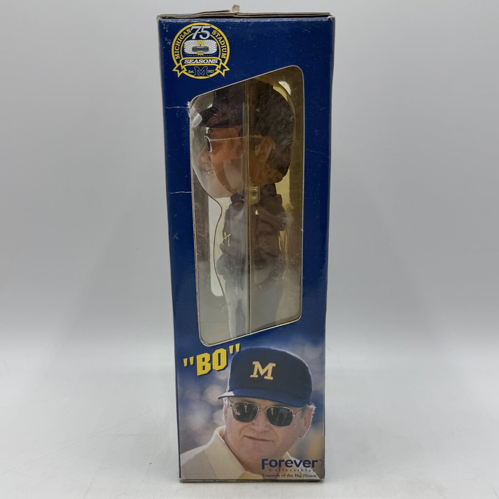 Forever Collectibles Bo Schembechler Legends Of The Big House Bobblehead NIB /cb
