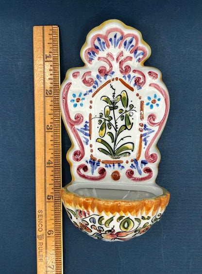 Portugal Ceramics De Coimbra Small Water Font /b
