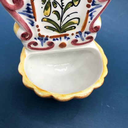 Portugal Ceramics De Coimbra Small Water Font /b