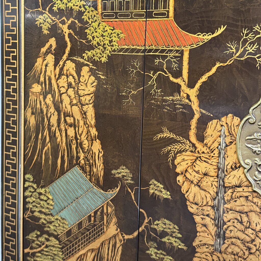 Henredon Folio Chinese Style Armoire