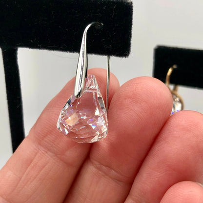 2pr Swarovski Crystal Drop Earrings/ Lunar & Bella /b