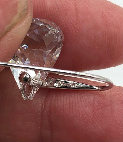 2pr Swarovski Crystal Drop Earrings/ Lunar & Bella /b