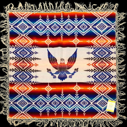 Pendleton Woolen Mills Beaver State Eagle Indian Robe/ Shawl /b