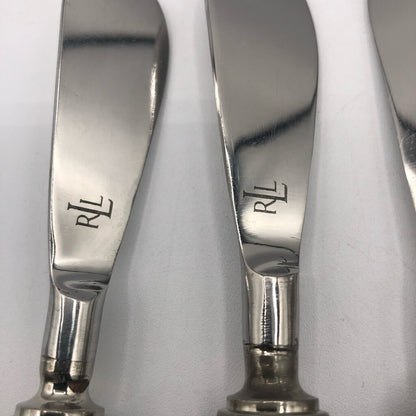 4ea Ralph Lauren Wentworth Tortoise Shell Cheese Spreader Knives /b