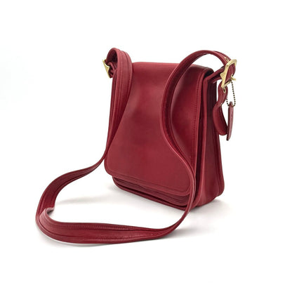 VTG Coach Studio Red Legacy Bag (HAS WEAR)