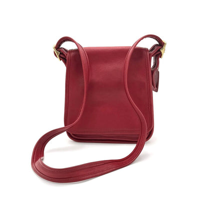 VTG Coach Studio Red Legacy Bag (HAS WEAR)