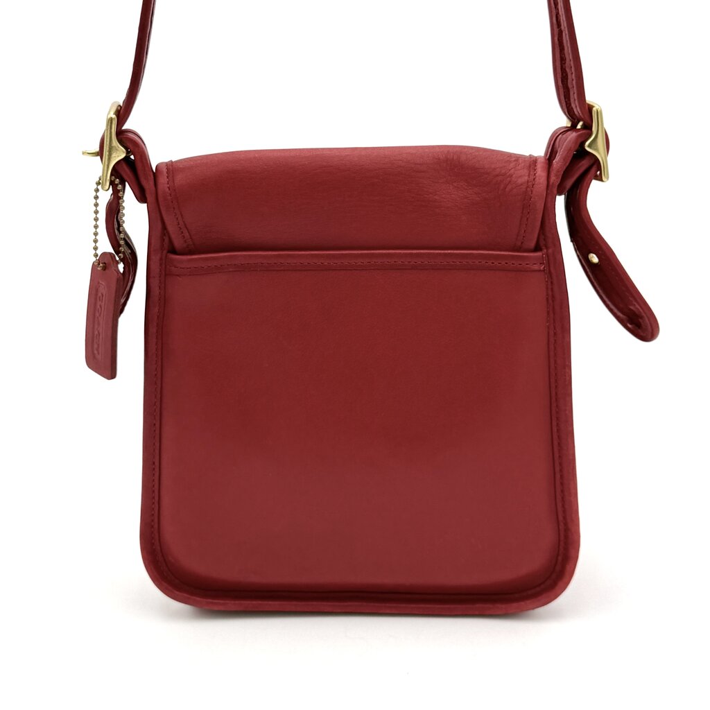 VTG Coach Studio Red Legacy Bag (HAS WEAR)