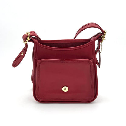 VTG Coach Studio Red Legacy Bag (HAS WEAR)