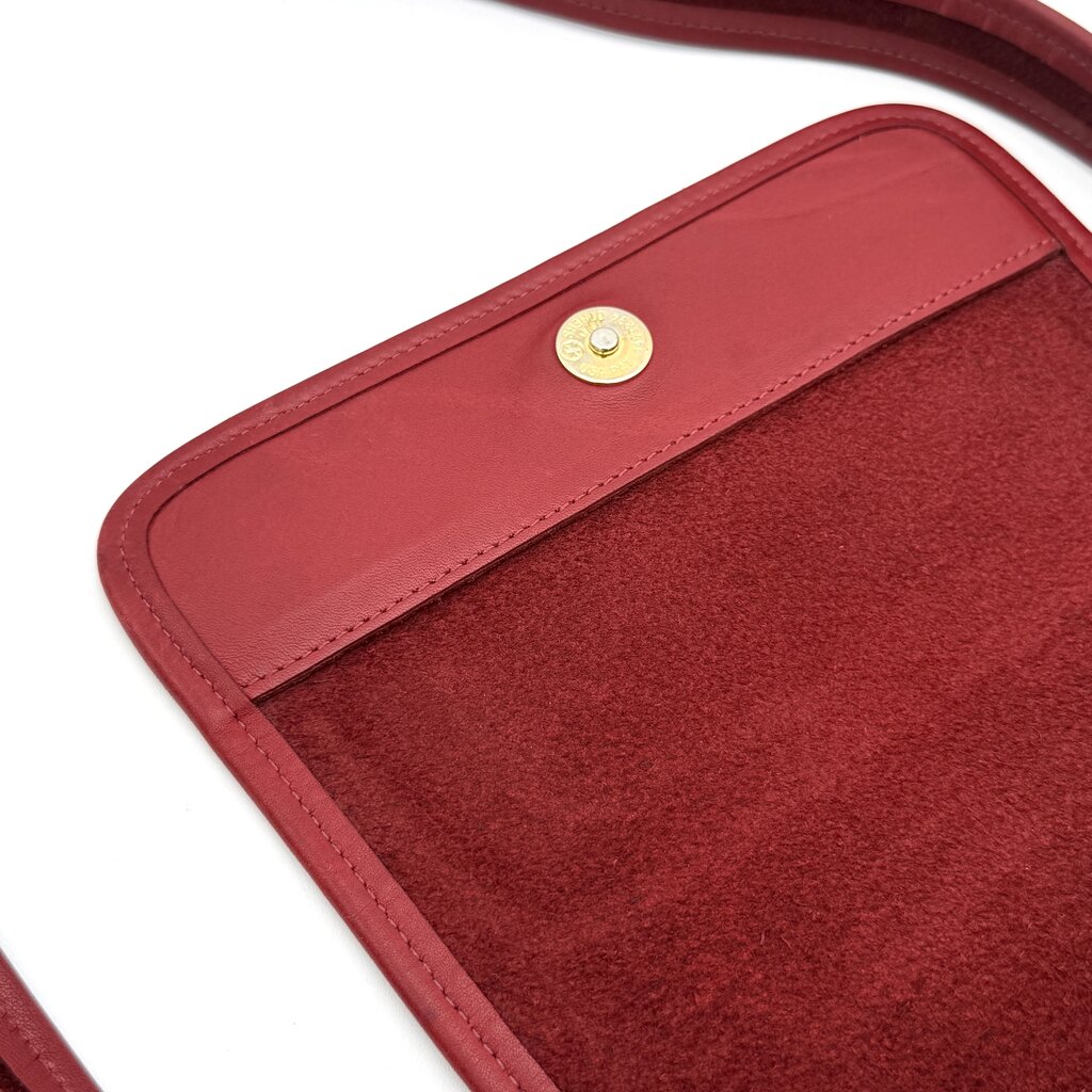 VTG Coach Studio Red Legacy Bag (HAS WEAR)