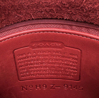 VTG Coach Studio Red Legacy Bag (HAS WEAR)