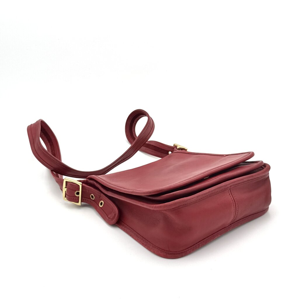 VTG Coach Studio Red Legacy Bag (HAS WEAR)
