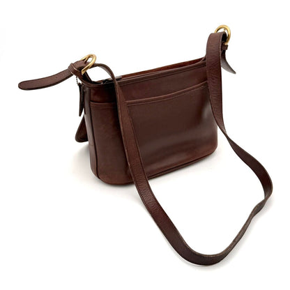 VTG Coach Flip Fletcher Dark Brown Crossbody Bag (HAS WEAR)