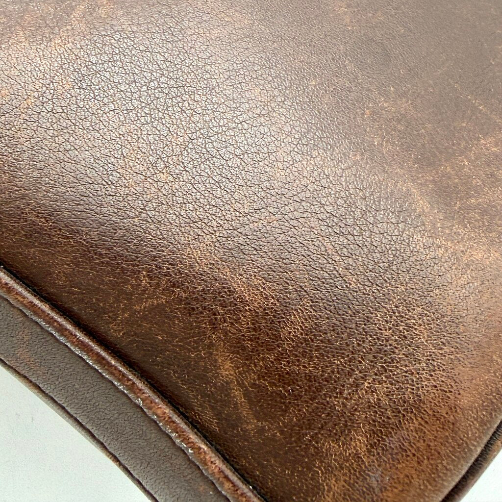 VTG Coach Flip Fletcher Dark Brown Crossbody Bag (HAS WEAR)