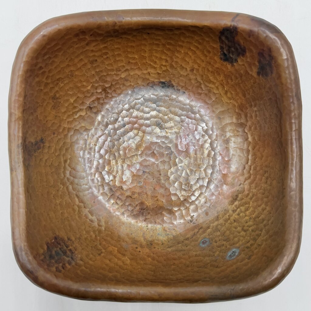 Vintage Hand Hammered 7” Copper Bowl Made in Mexico /cb