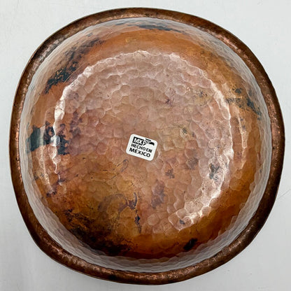 Vintage Hand Hammered 7” Copper Bowl Made in Mexico /cb