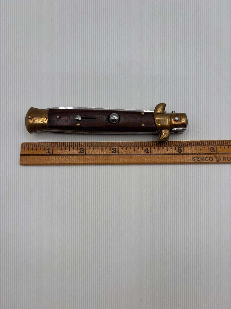 Lot of 3 Switchblade Knives 2 VTG.Italian Style & 1 Stainless /j
