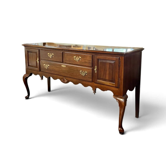 Ethan Allen Mahogany Foyer Table