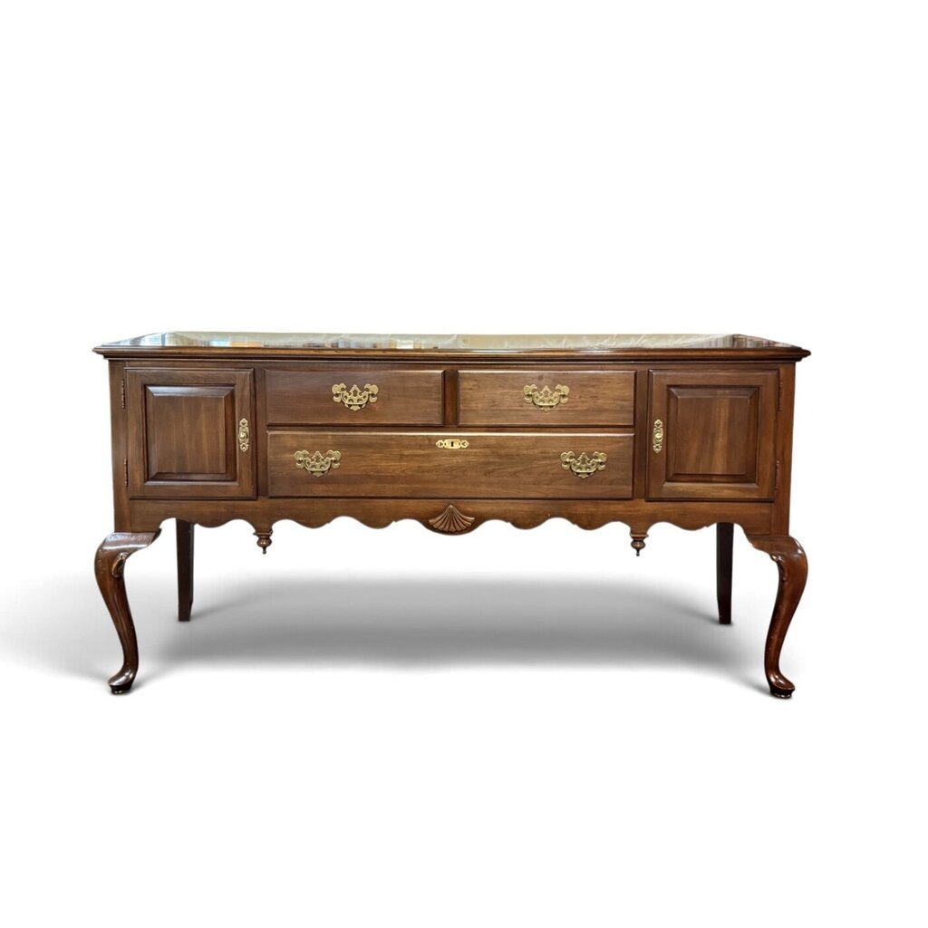 Ethan Allen Mahogany Foyer Table