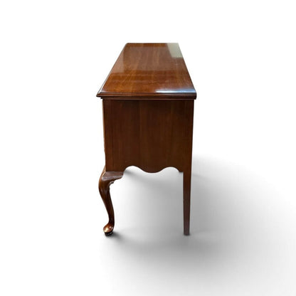 Ethan Allen Mahogany Foyer Table