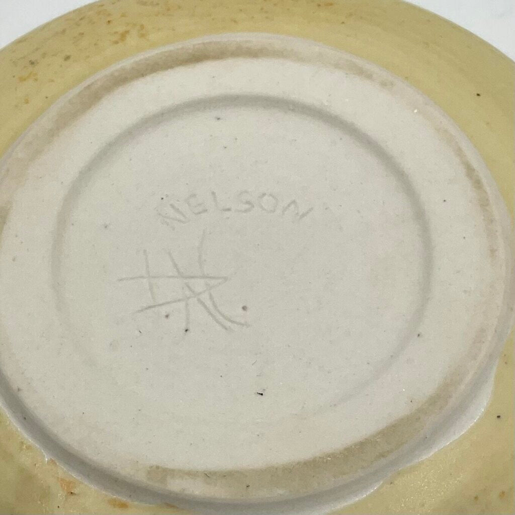Nelson Hand-thrown Speckled Earthy Ceramic Butterfly Bowl