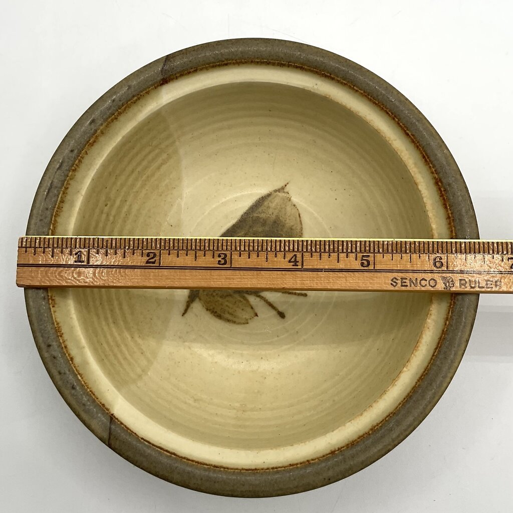 Nelson Hand-thrown Speckled Earthy Ceramic Butterfly Bowl