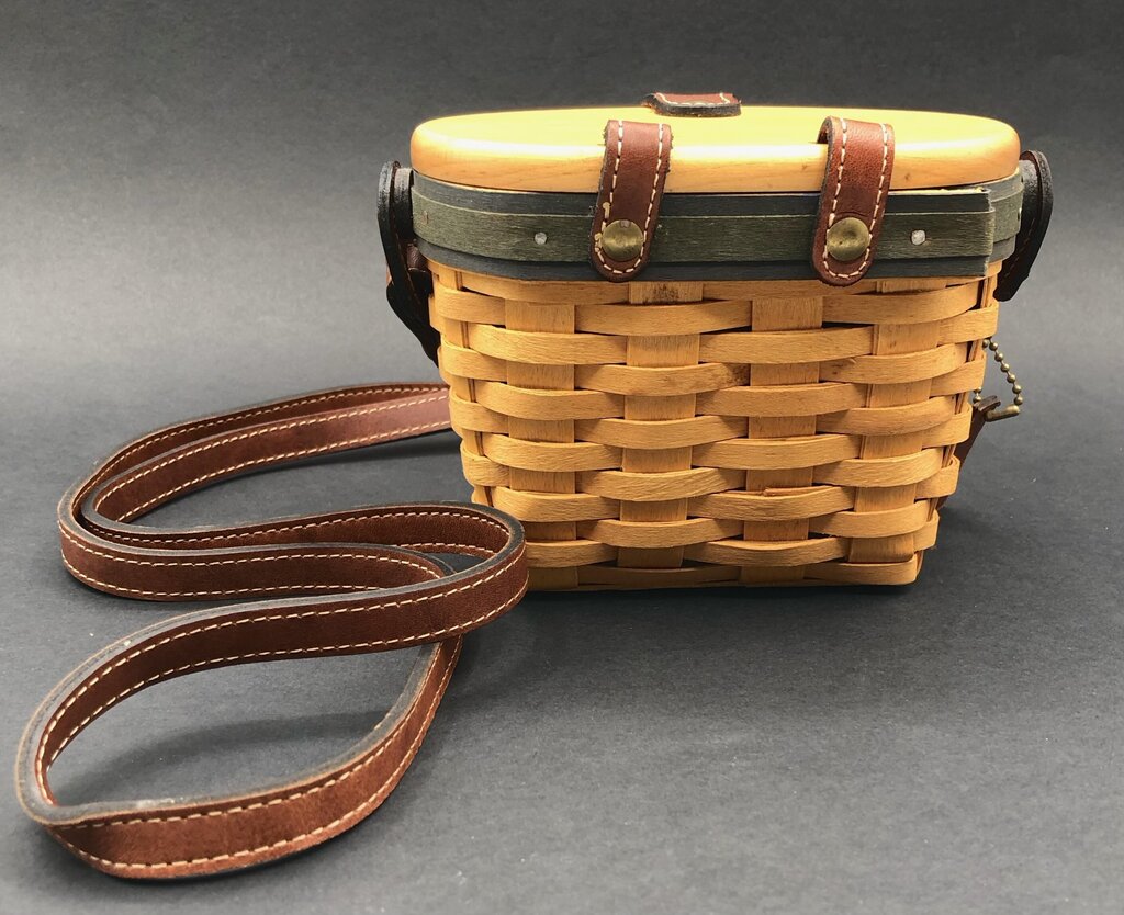 Longaberger Collectors Club 2000 Saddlebrook Basket Purse /b
