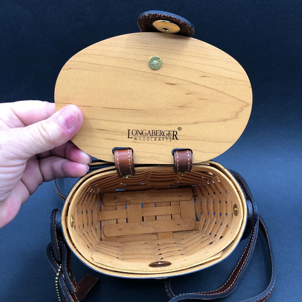 Longaberger Collectors Club 2000 Saddlebrook Basket Purse /b