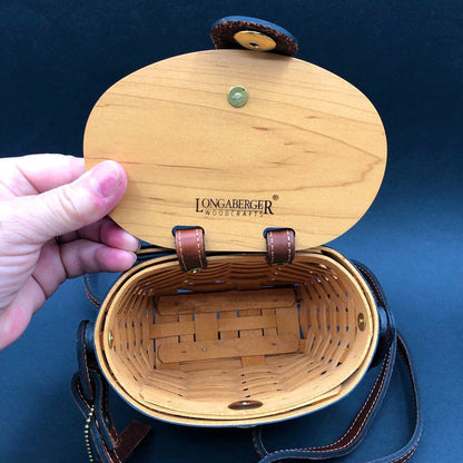 Longaberger Collectors Club 2000 Saddlebrook Basket Purse /b
