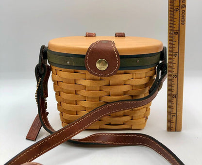 Longaberger Collectors Club 2000 Saddlebrook Basket Purse /b