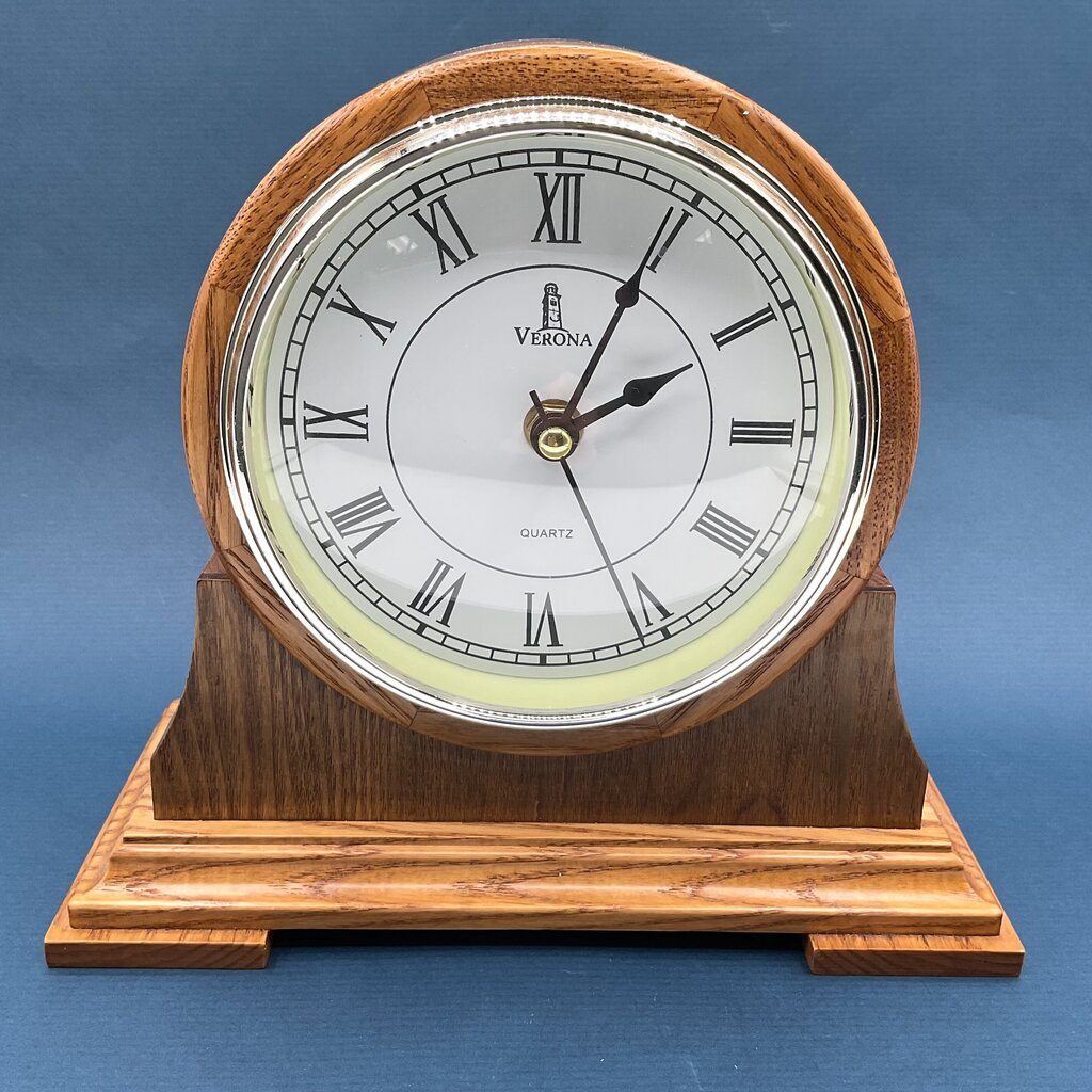 Verona Lovely Home Essentials Decorative Wooden Roman Numeral Analog Clock /f