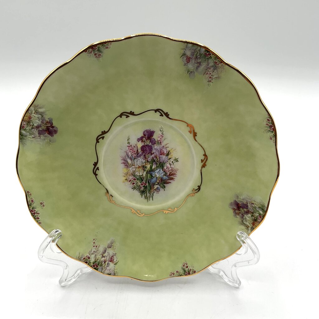 Bradford Editions Lena Liu’s Garden Treasures Teacups and Saucers Set of Two /f