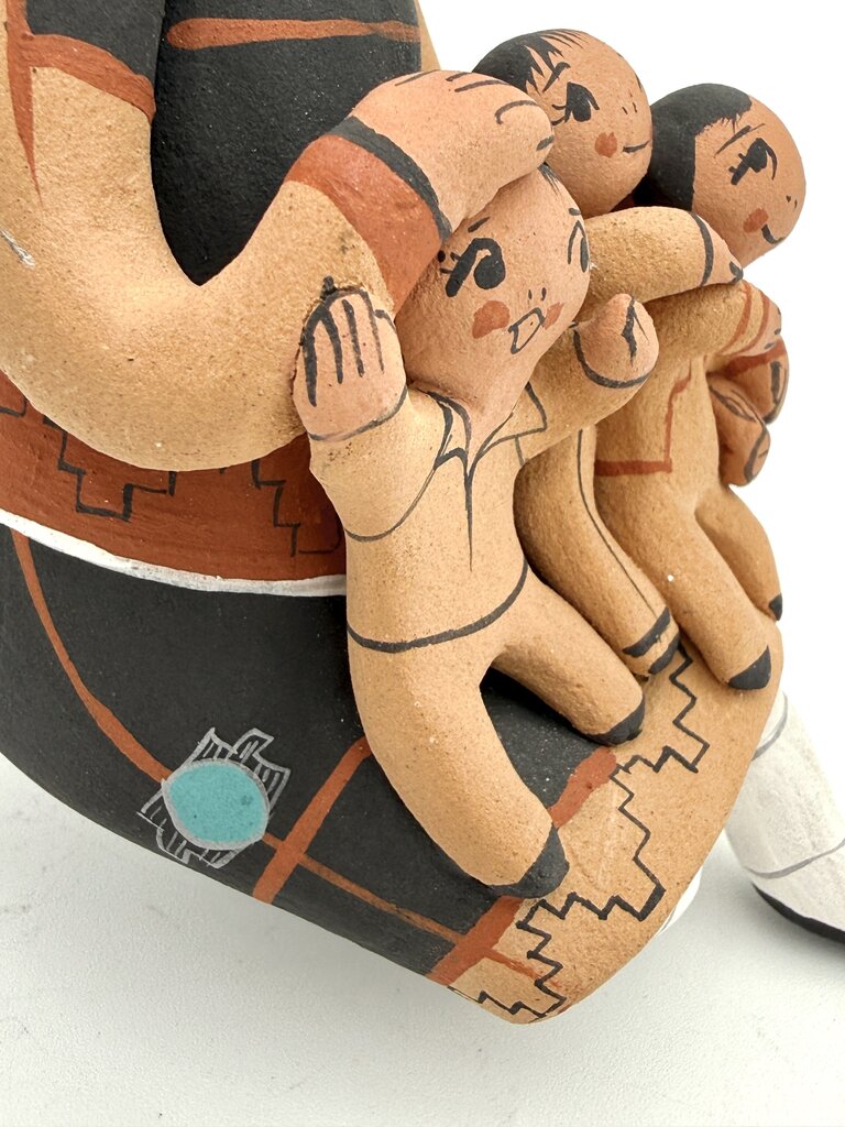 Mary Lucero American Storyteller Terracotta Figurine