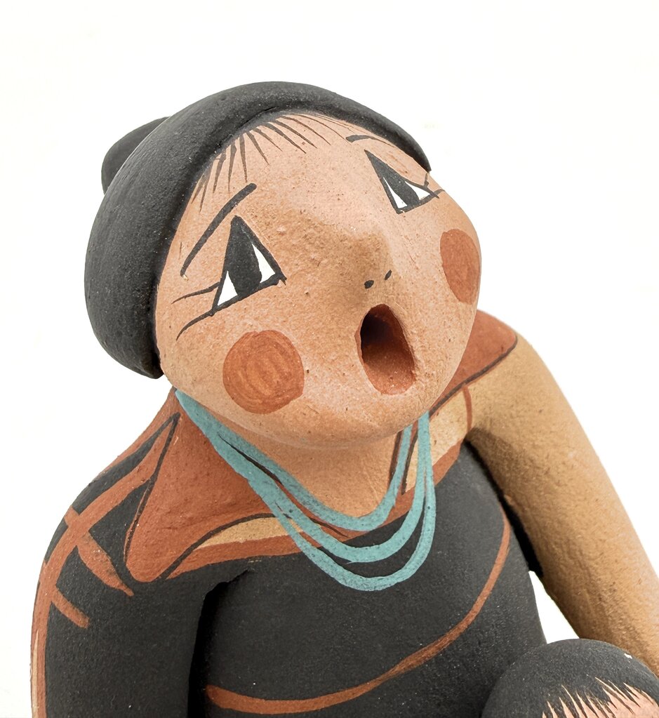 Mary Lucero American Storyteller Terracotta Figurine