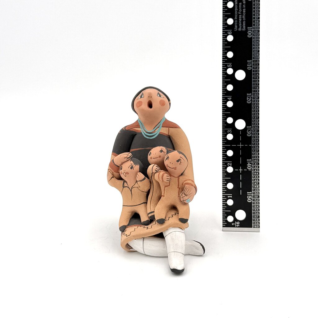 Mary Lucero American Storyteller Terracotta Figurine