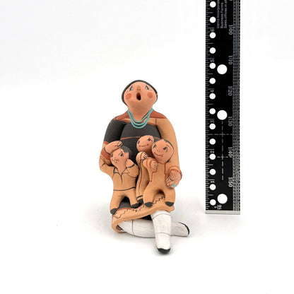 Mary Lucero American Storyteller Terracotta Figurine