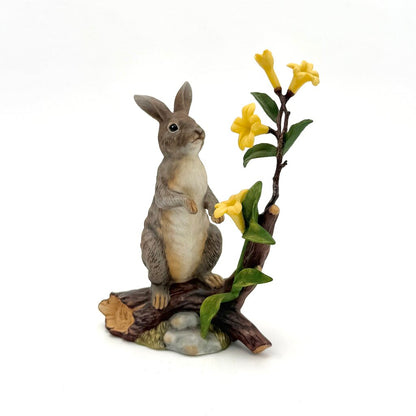 VTG Lenox "Cottontail Rabbit With Yellow Flowers" Figurine