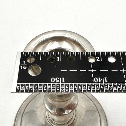 Pair Of Towle Sterling Silver Weighted Candle Stick Holders #734