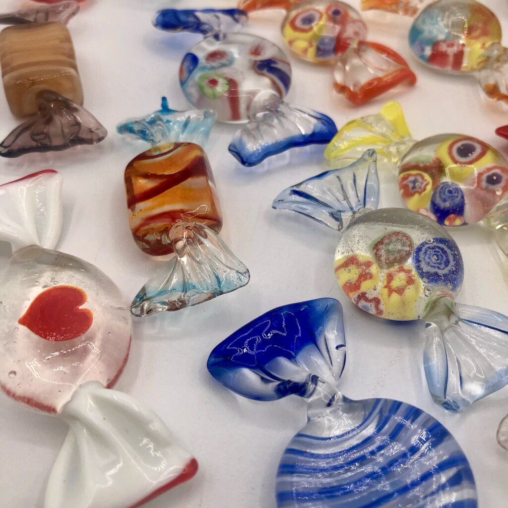 33pc GANZ Blown Glass Candy /b