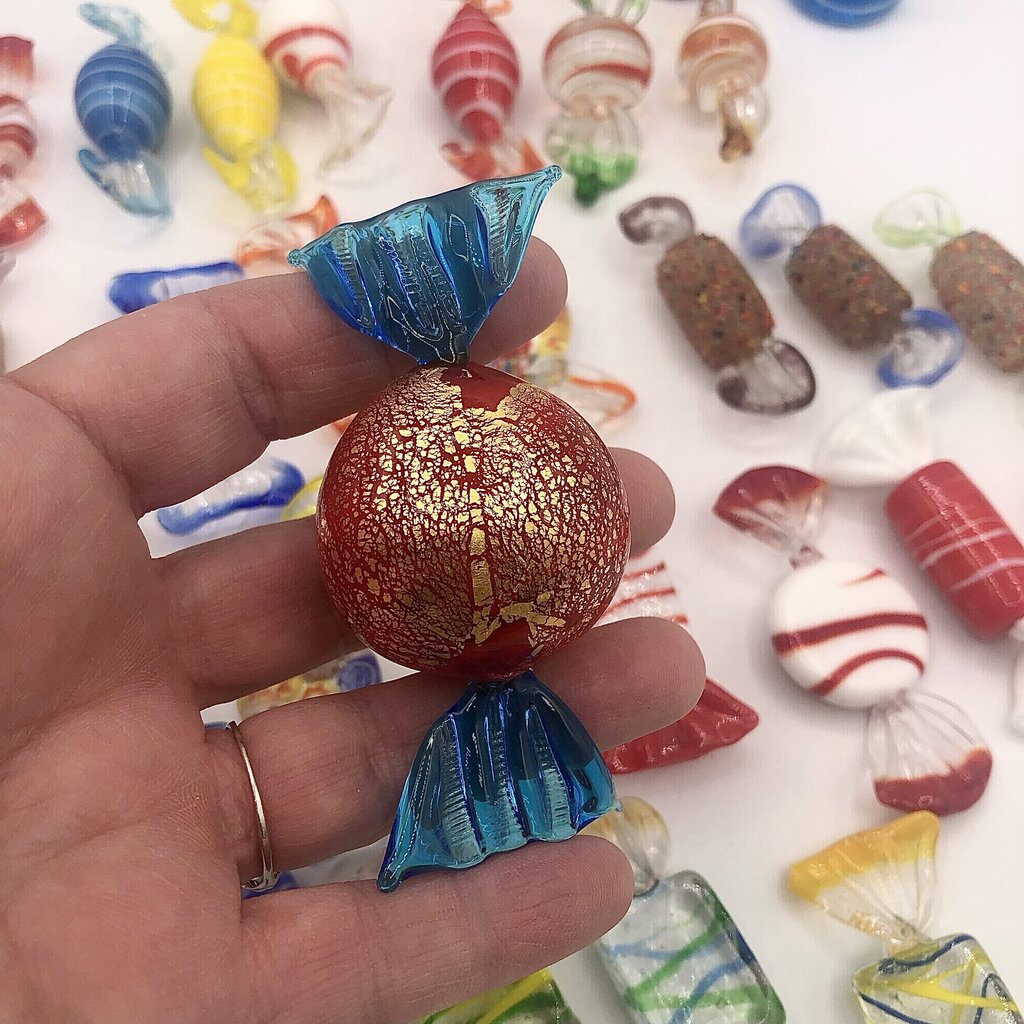 33pc GANZ Blown Glass Candy /b
