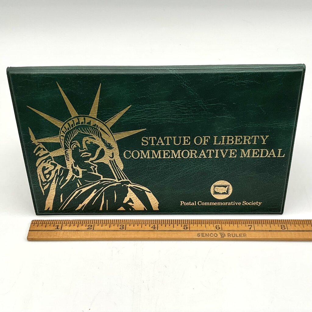 Postal Commemorative Society 1985 Statue Of Liberty Commemorative Medal /f