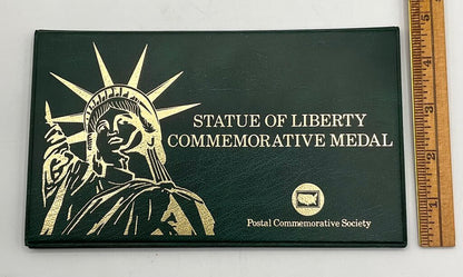 Postal Commemorative Society 1985 Statue Of Liberty Commemorative Medal /f