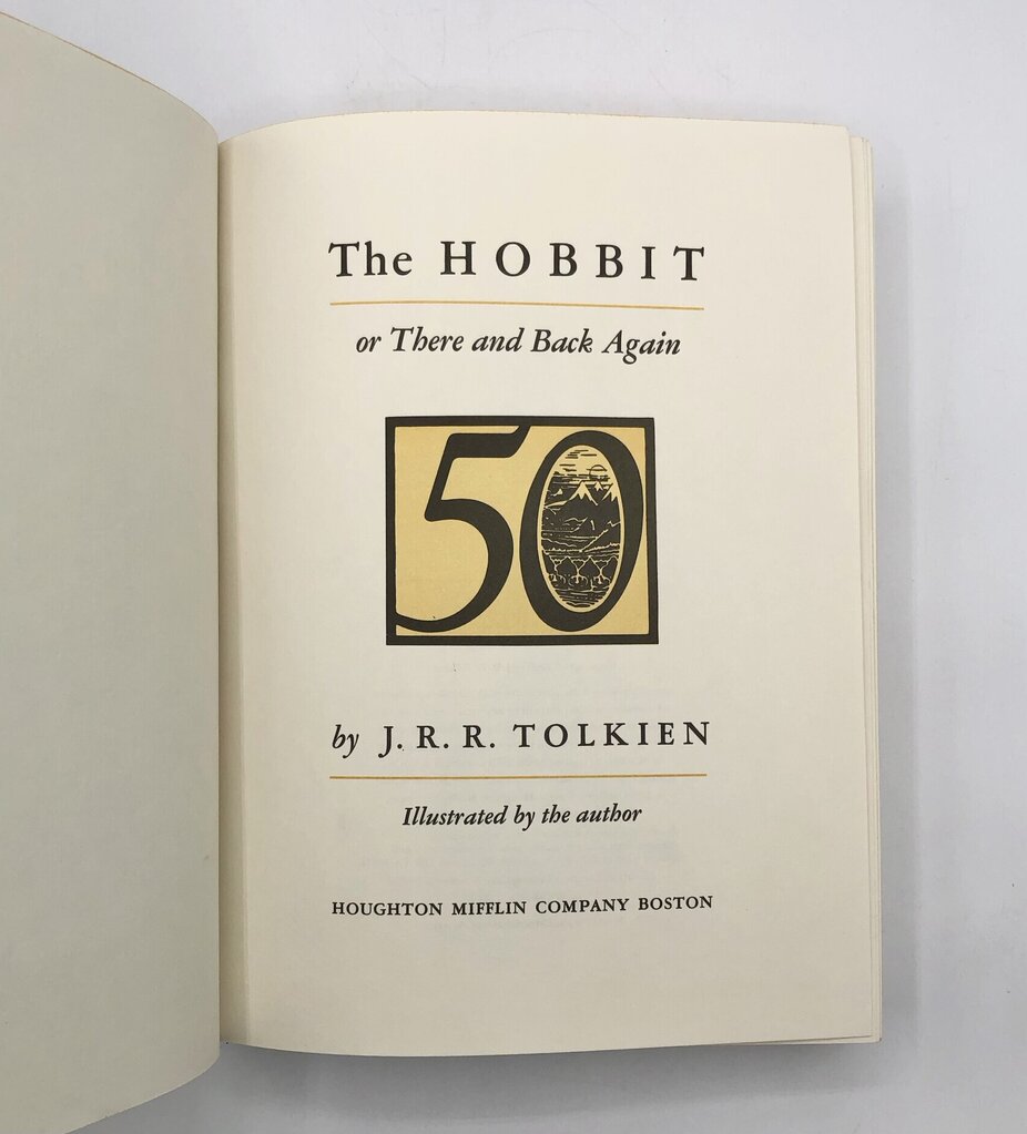 The Hobbit or There & Back Again 50th Anniversary w/ Sleeve /b