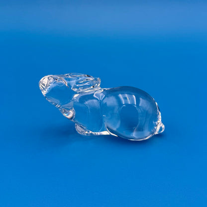 VTG Cristal De Sevres Crystal Rabbit w/ Certificate By Franklin Mint