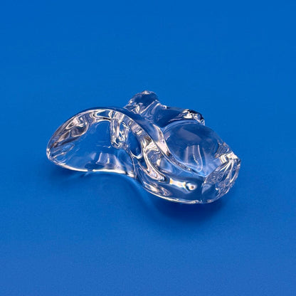 VTG Cristal De Sevres Crystal Squirrel w/ Certificate By Franklin Mint