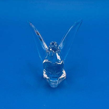 VTG Cristal De Sevres Crystal Seagull w/ Certificate By Franklin Mint