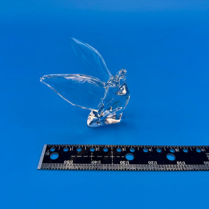 VTG Cristal De Sevres Crystal Seagull w/ Certificate By Franklin Mint