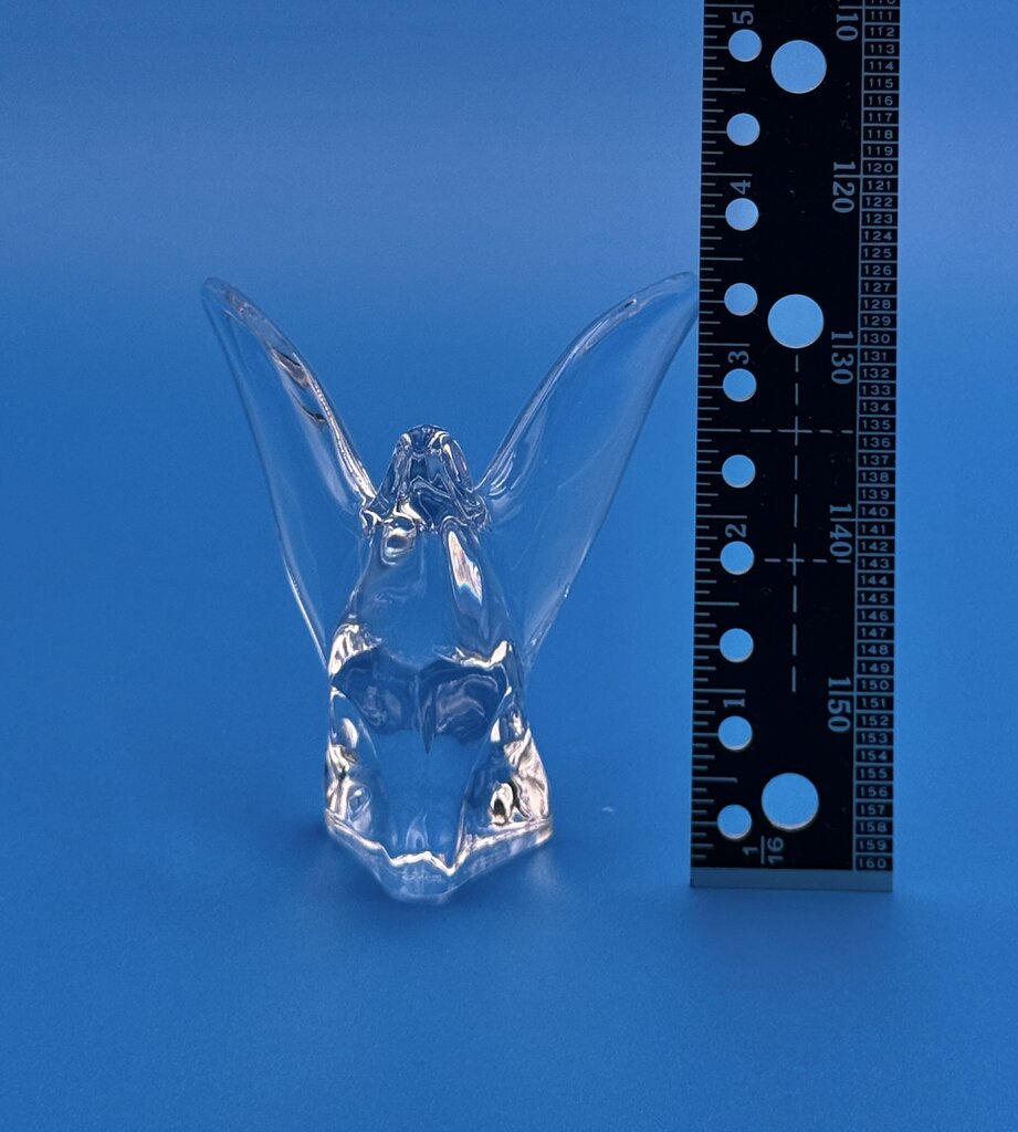 VTG Cristal De Sevres Crystal Seagull w/ Certificate By Franklin Mint