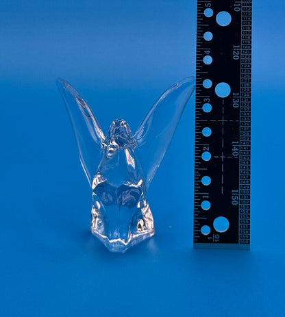 VTG Cristal De Sevres Crystal Seagull w/ Certificate By Franklin Mint